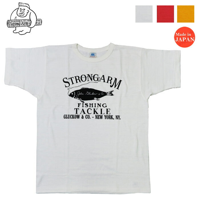 John Gluckow ジョングラッコー 半袖 Tシャツ Fishing ウェアハウス WAREHOUSE JG-CS06 【 】
