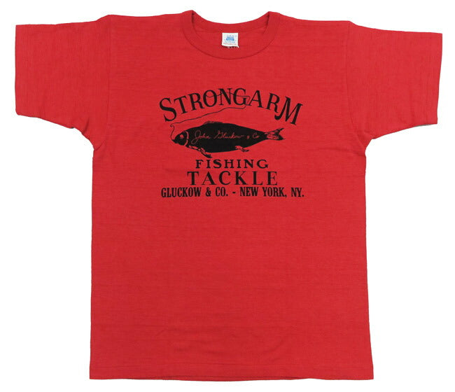John Gluckow ジョングラッコー 半袖 Tシャツ Fishing ウェアハウス WAREHOUSE JG-CS06 【 】