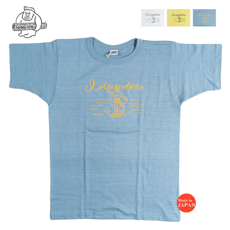 John Gluckow ジョングラッコー 半袖 Tシャツ Islanders ウェアハウス WAREHOUSE JG-CS06 【2026年春夏新作】