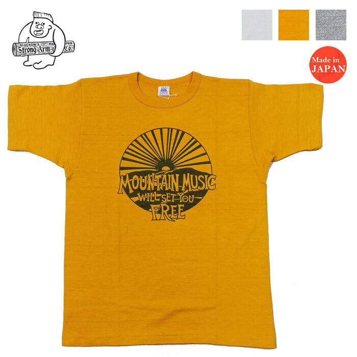 John Gluckow ジョングラッコー 半袖 Tシャツ Mountain Music ウェアハウス WAREHOUSE JG-CS06 【 】