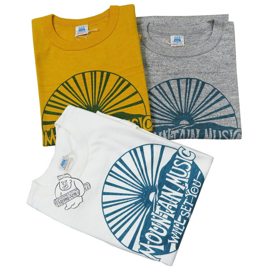 John Gluckow ジョングラッコー 半袖 Tシャツ Mountain Music ウェアハウス WAREHOUSE JG-CS06 【 】