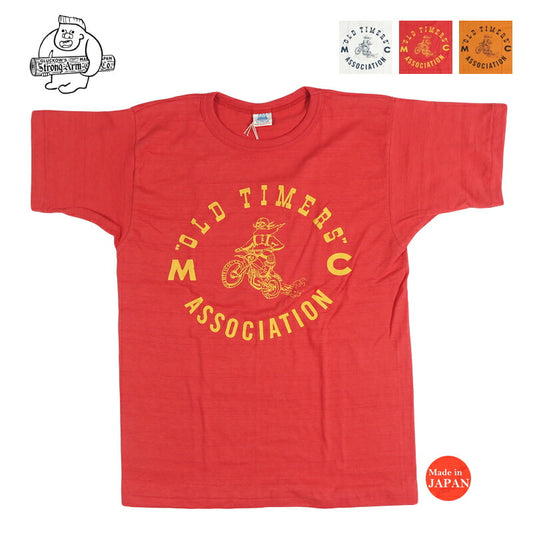 John Gluckow ジョングラッコー 半袖 Tシャツ Old Timers MX ウェアハウス WAREHOUSE JG-CS06 【2026年春夏新作】