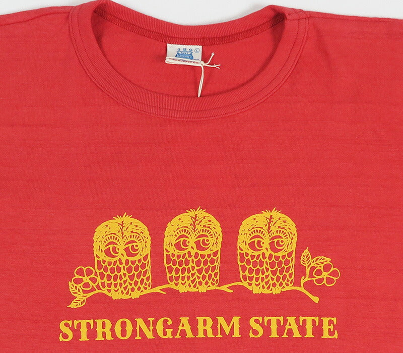 John Gluckow ジョングラッコー 半袖 Tシャツ Owls ウェアハウス WAREHOUSE JG-CS06 【2026年春夏新作】