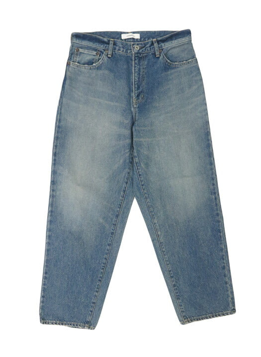 Johnbull JOHNBULL Jeans anchos de 5 bolsillos de denim 13.5 oz con corte ancho y cónico JM243P02-015