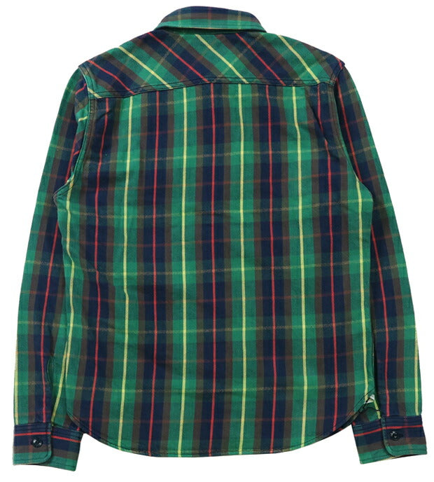 JELADO ジェラード 長袖 フランネル シャツ ショート丈 サイズS～XL Unionworkers Shirt Short チェック柄 JP02125