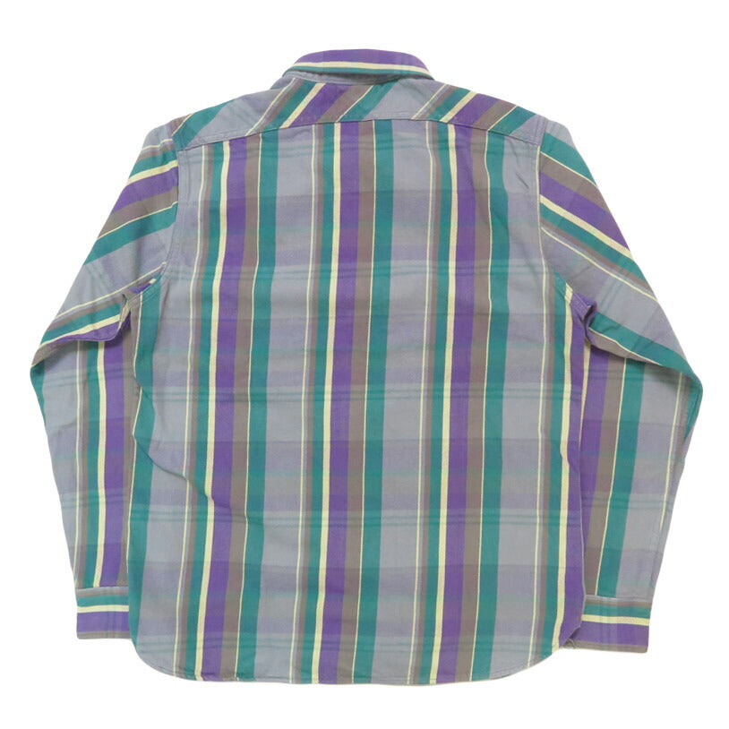 JELADO ジェラード 長袖 フランネル シャツ レギュラー丈  Unionworkers Shirt Regular チェック柄 JP12108