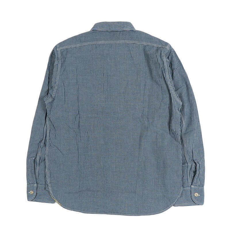 JELADO ジェラード 長袖 インディゴチェックスモーカーシャツ L/S Smoker Shirt JP21126【2026年春夏新作】