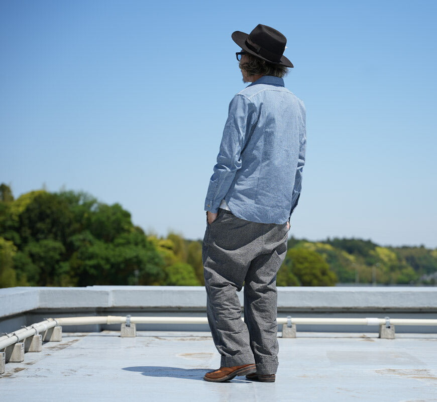 JELADO ジェラード 長袖 インディゴチェックスモーカーシャツ L/S Smoker Shirt JP21126【2026年春夏新作】