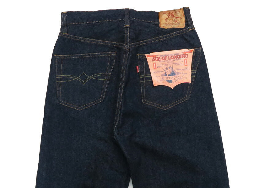 JELADOジェラード14ozデニムジーンズAgeofLonging301XXレギュラーストレートLASTRESORTワンウォッシュJP94301【2023-24年秋冬新作】