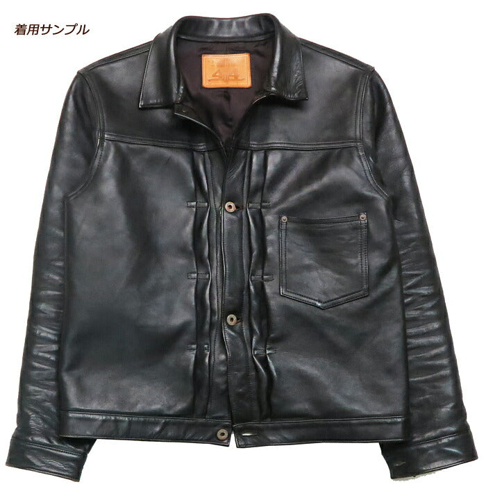 JELADOジェラード44レザージャケットセミアニリン・フィニッシュ・ホースハイド馬革JP94409
