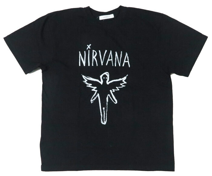 ジョンブル JOHNBULL เสื้อยืดแขนสั้นทรงบิ๊กซิลูเอท แบนด์ NIRVANA IN UTERO JT251C15