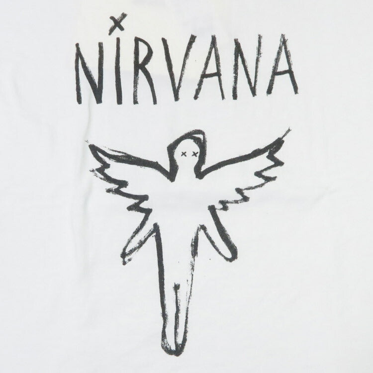 ジョンブル JOHNBULL เสื้อยืดแขนสั้นทรงบิ๊กซิลูเอท แบนด์ NIRVANA IN UTERO JT251C15