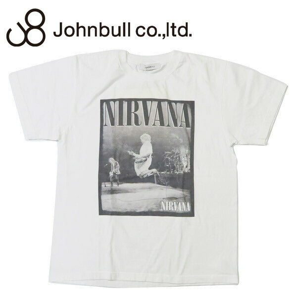 ジョンブル JOHNBULL アーティスト フォト 半袖 Tシャツ NIRVANA LIVE AT READING ニルヴァーナ バンドTee JT261C04【2026年春夏新作】