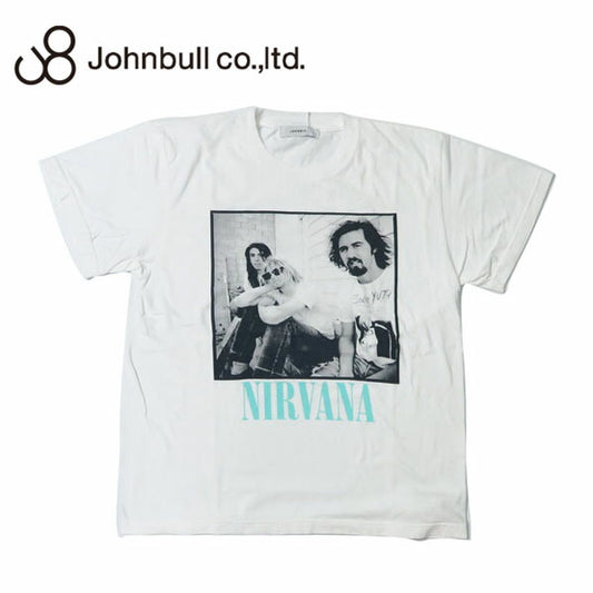 ジョンブル JOHNBULL アーティスト フォト 半袖 Tシャツ NIRVANA ニルヴァーナ バンドTee JT261C05【2026年春夏新作】