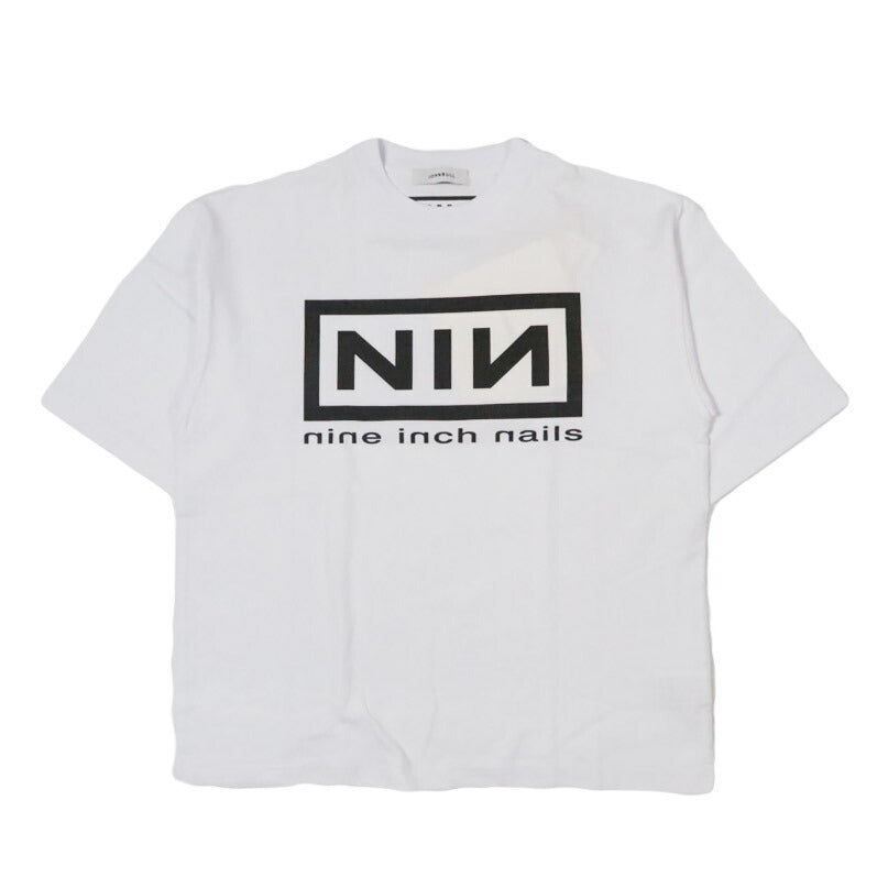 ジョンブル JOHNBULL เสื้อยืดแขนสั้นลายภาพศิลปิน Nine Inch Nails バンドTee JT261C21【คอลเลกชันฤดูใบไม้ผลิ/ฤดูร้อน 2026】