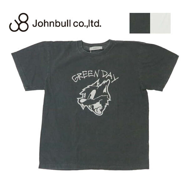 ジョンブル JOHNBULL เสื้อยืดแขนสั้นภาพศิลปิน GREEN DAY CAT กรีนเดย์ เสื้อวง JT261C45【คอลเลกชันฤดูใบไม้ผลิ/ฤดูร้อน 2026】