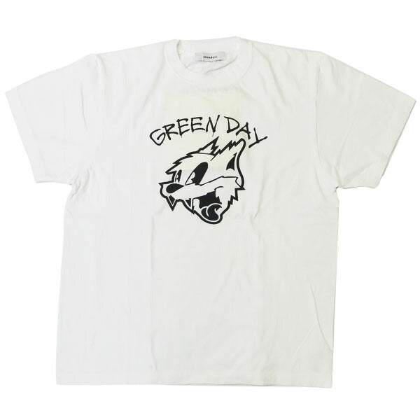 ジョンブル JOHNBULL เสื้อยืดแขนสั้นภาพศิลปิน GREEN DAY CAT กรีนเดย์ เสื้อวง JT261C45【คอลเลกชันฤดูใบไม้ผลิ/ฤดูร้อน 2026】