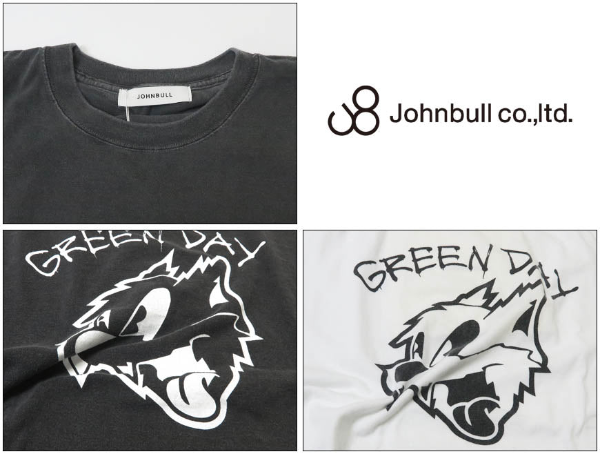 ジョンブル JOHNBULL เสื้อยืดแขนสั้นภาพศิลปิน GREEN DAY CAT กรีนเดย์ เสื้อวง JT261C45【คอลเลกชันฤดูใบไม้ผลิ/ฤดูร้อน 2026】