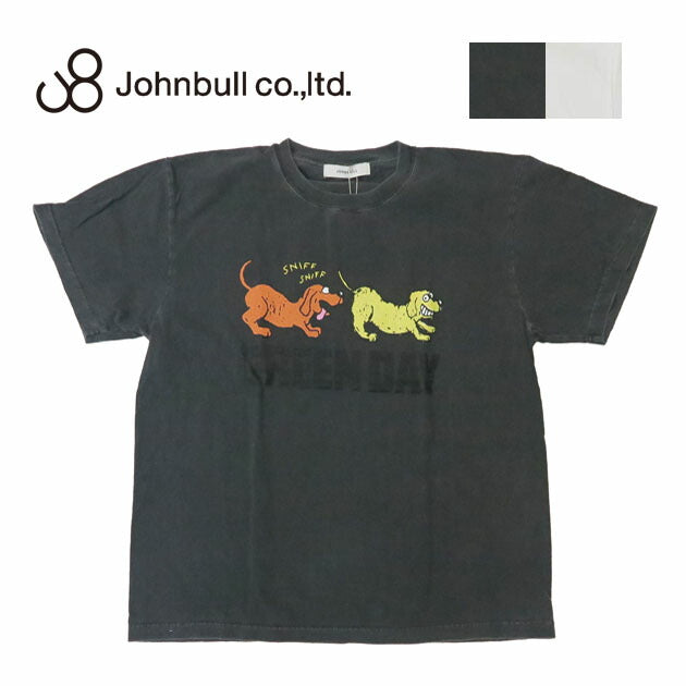 ジョンブル JOHNBULL Camiseta de manga corta con foto de artista GREEN DAY DOG Camiseta de banda JT261C46【Novedad primavera-verano 2026】