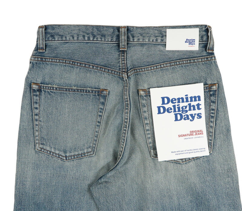 ジョンブル JOHNBULL【DENIM DELIGHT DAYS】セルヴィッチデニムワイドジーンズ  フェード JY261P04-417【2026年春夏新作】