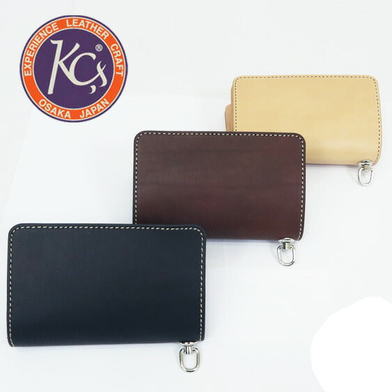 เคซี'S KC’S กระเป๋าสตางค์หนังยาวแบบพับได้ เอลีโนรา หนังวัว KIB050