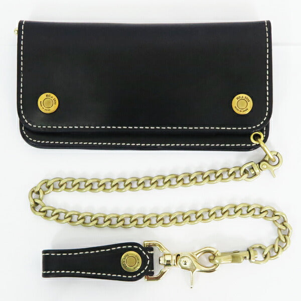 KC's KC's Long Trucker Chain Wallet HORWEEN Chromexcel Leather KMW043A