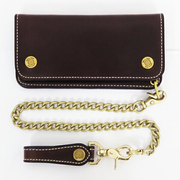 KC's KC's Long Trucker Chain Wallet HORWEEN Chromexcel Leather KMW043A