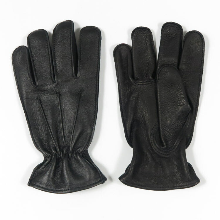 ラングリッツレザーズ Langlitz Leathers ถุงมือสำหรับทุกฤดู หนังแพะ/หนังกวาง ไม่มีซับ ถุงมือสำหรับขี่มอเตอร์ไซค์ Churchill glove