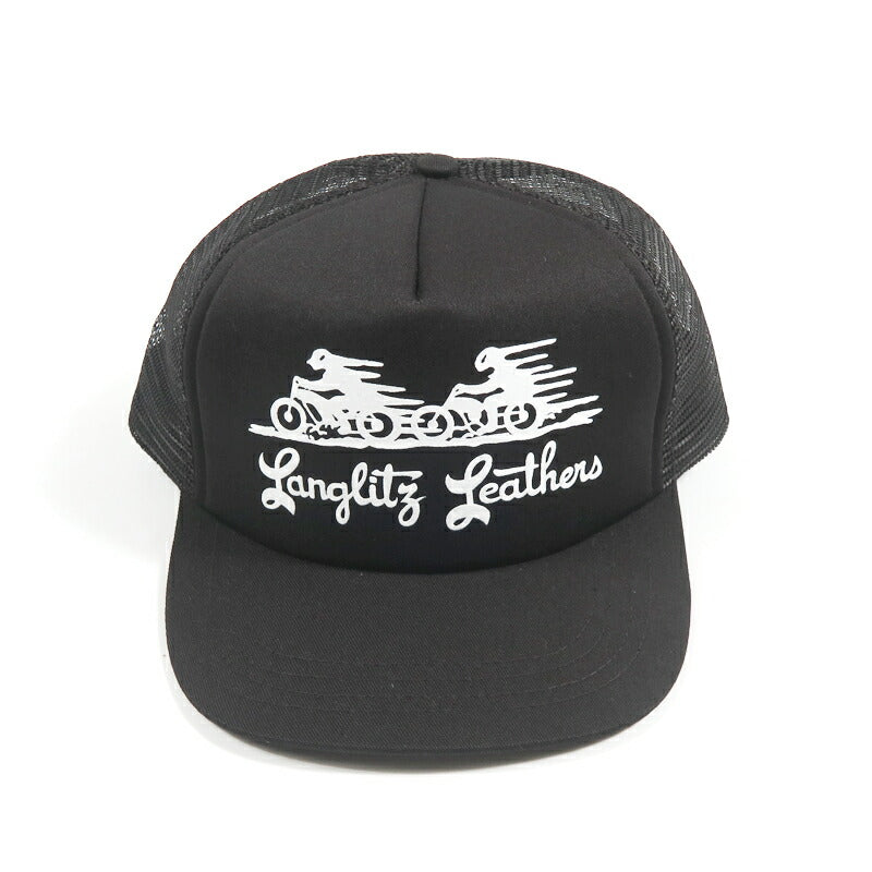 ラングリッツレザーズ Langlitz Leathers Trucker Mesh Cap Type A メッシュ キャップ ロゴ LL-TMC 【2026年春夏新作】