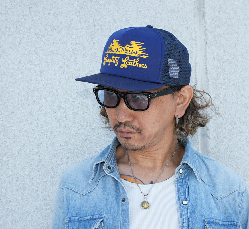 ラングリッツレザーズ Langlitz Leathers Trucker Mesh Cap Type A メッシュ キャップ ロゴ LL-TMC 【2026年春夏新作】