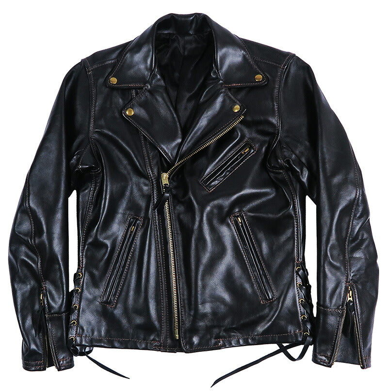 ラングリッツレザーズ Langlitz Leathers ダブル ライダース レザー ジャケット TURN 3 ライト・ウエイト・カウハイド