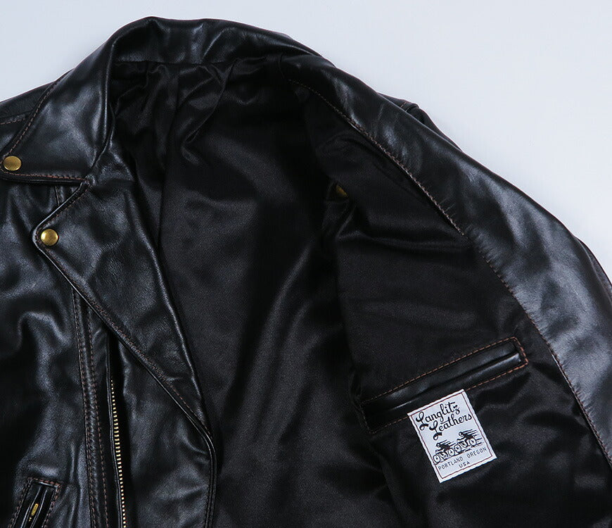 ラングリッツレザーズ Langlitz Leathers ダブル ライダース レザー ジャケット TURN 3 ライト・ウエイト・カウハイド