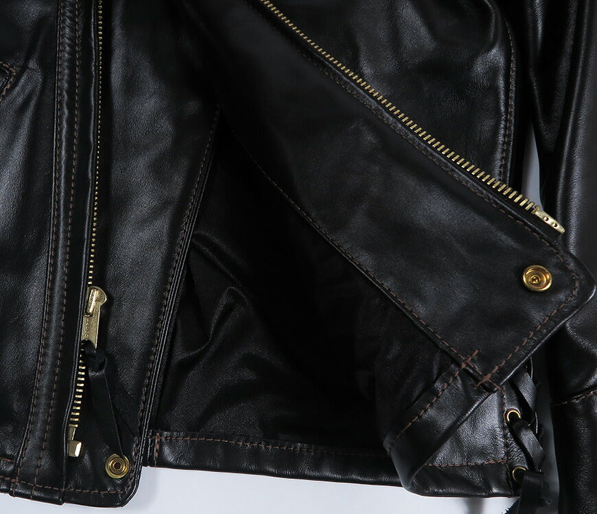 ラングリッツレザーズ Langlitz Leathers ダブル ライダース レザー ジャケット TURN 3 ライト・ウエイト・カウハイド