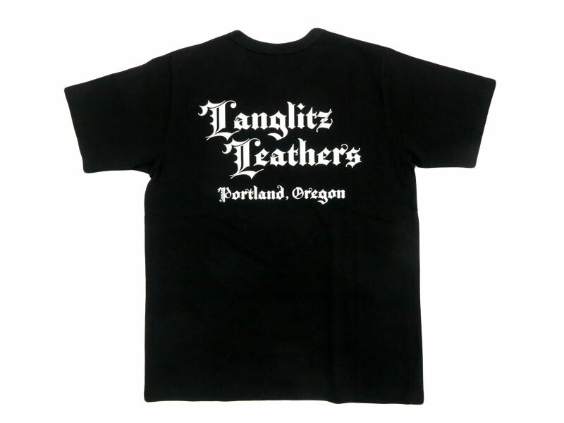 ラングリッツレザーズ Langlitz Leathers 半袖 Tシャツ プリント 日本製 LLC-003 LL311