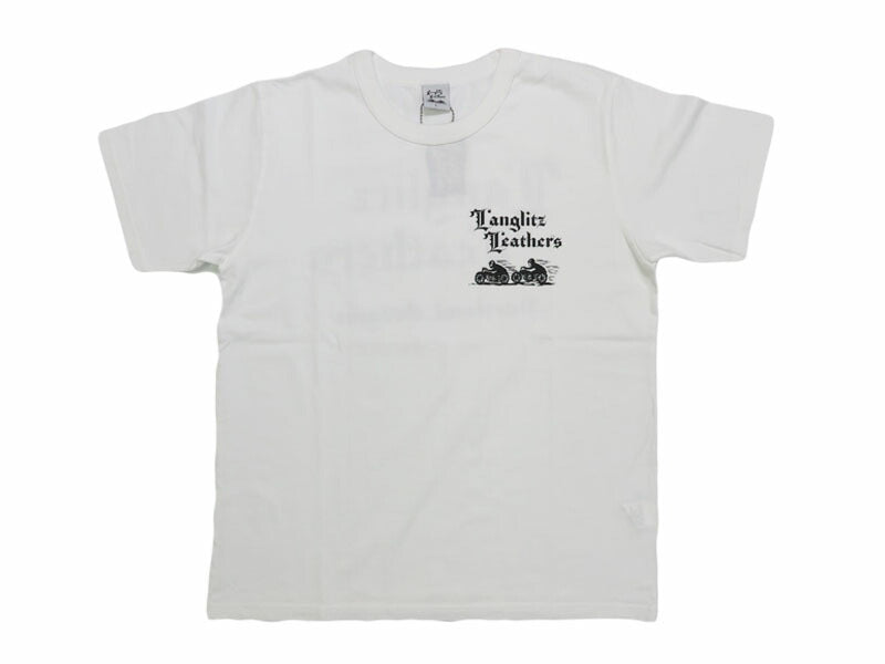 ラングリッツレザーズ Langlitz Leathers 半袖 Tシャツ プリント 日本製 LLC-003 LL311