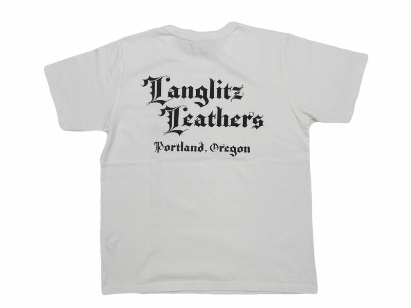 ラングリッツレザーズ Langlitz Leathers 半袖 Tシャツ プリント 日本製 LLC-003 LL311