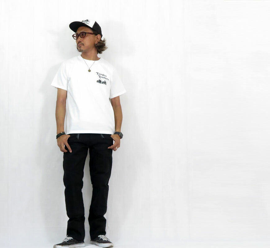 ラングリッツレザーズ Langlitz Leathers 半袖 Tシャツ プリント 日本製 LLC-003 LL311