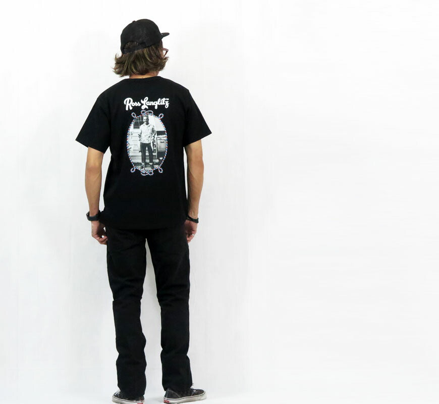 ラングリッツレザーズ Langlitz Leathers เสื้อยืดแขนสั้นพิมพ์ลาย ผลิตในญี่ปุ่น LLC-003 LL312