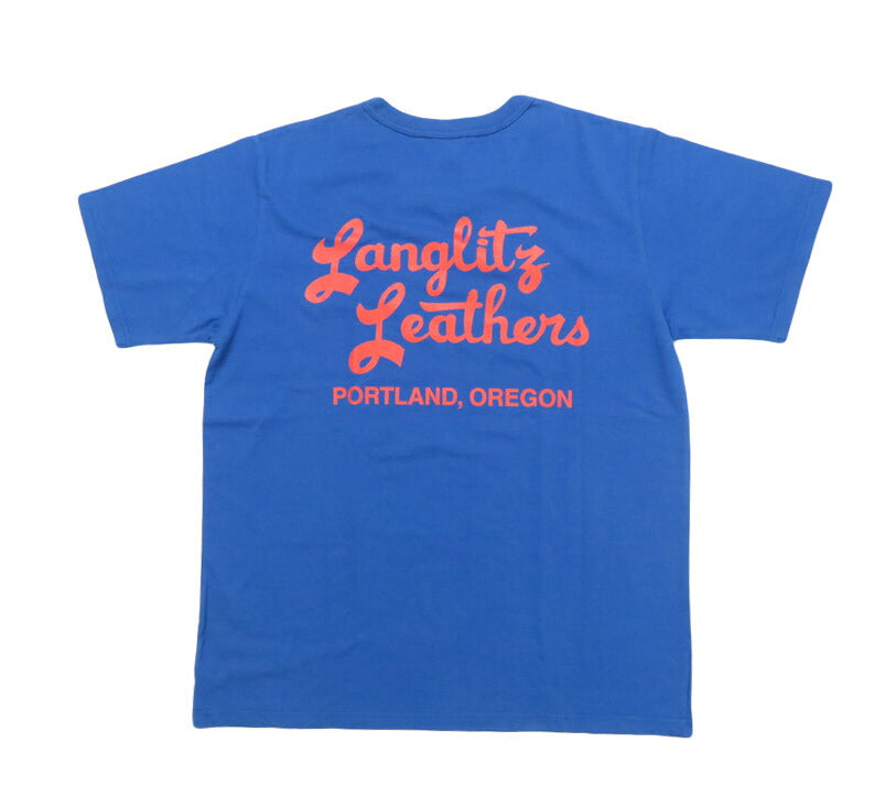 ラングリッツレザーズLanglitzLeathers半袖Tシャツプリント日本製LLC-003TypeA【2025年春夏新作】