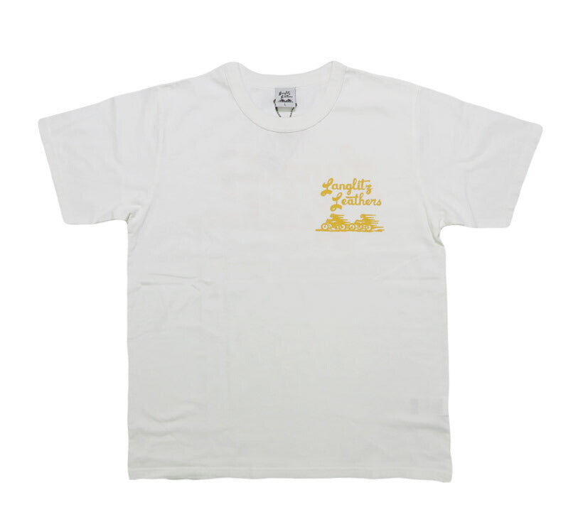 ラングリッツレザーズLanglitzLeathers半袖Tシャツプリント日本製LLC-003TypeA【2025年春夏新作】