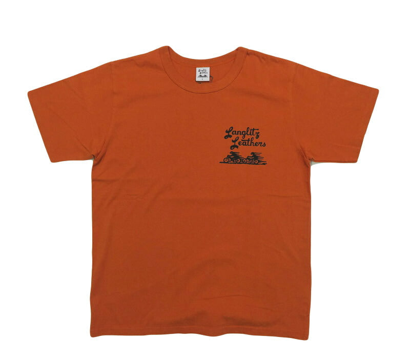 ラングリッツレザーズLanglitzLeathers半袖Tシャツプリント日本製LLC-003TypeA【2025年春夏新作】