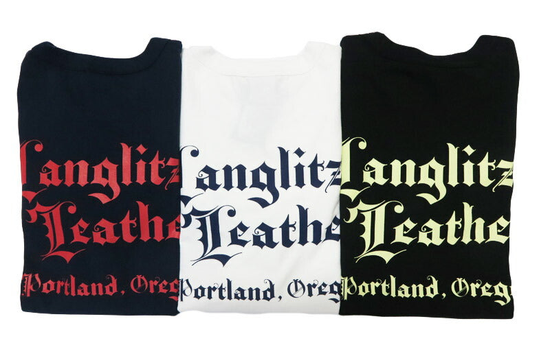 ラングリッツレザーズ Langlitz Leathers 長袖 Tシャツ ロゴプリント 日本製 LLC-004 LL311