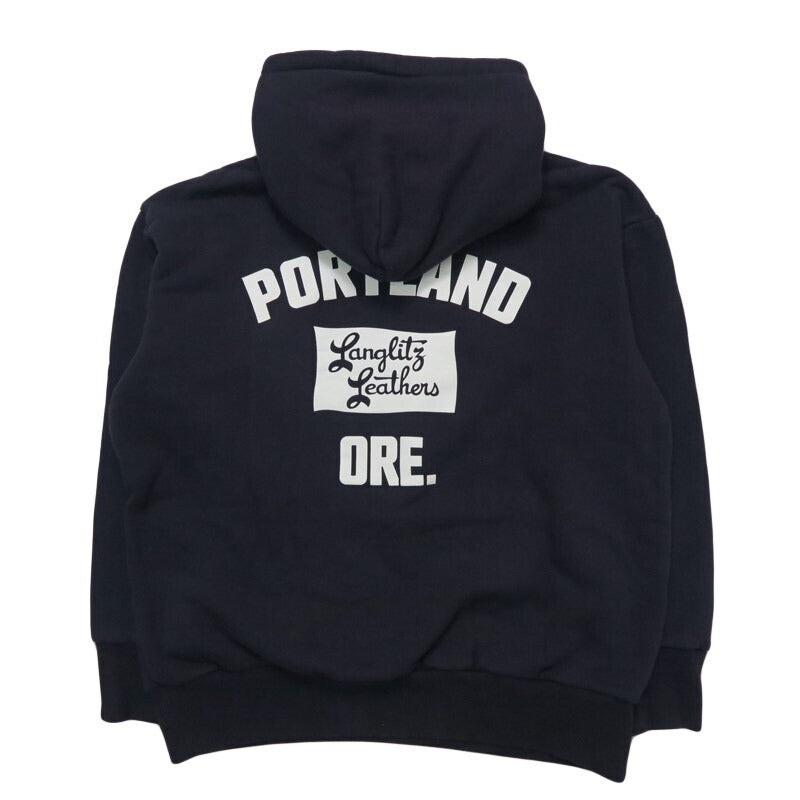 ラングリッツレザーズ Langlitz Leathers プルオーバー スウェット パーカー 裏起毛 Hooded Sweat Shirts LLC-012 LL301