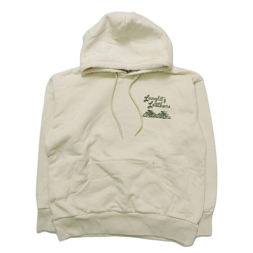 ラングリッツレザーズ Langlitz Leathers プルオーバー スウェット パーカー 裏起毛 Hooded Sweat Shirts LLC-012 TypeA
