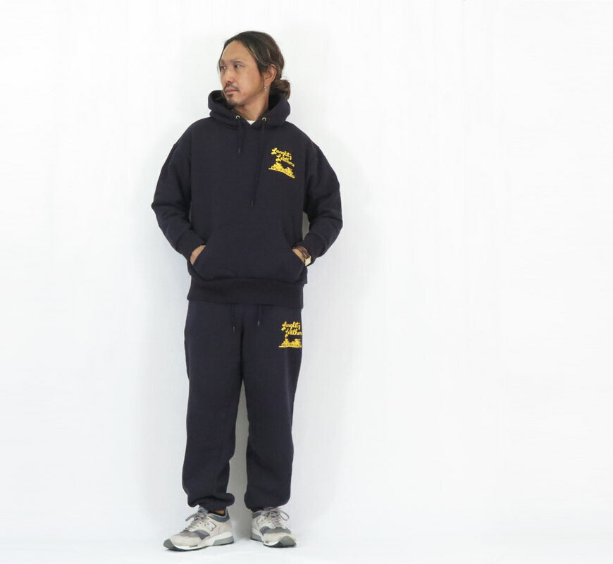 ラングリッツレザーズ Langlitz Leathers プルオーバー スウェット パーカー 裏起毛 Hooded Sweat Shirts LLC-012 TypeA
