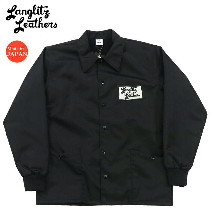 朗格利茨皮革 Langlitz Leathers 重型尼龙斜纹 风衣 LLJ-003 Type-A 旗帜贴布 教练夹克