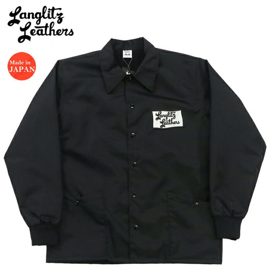 Langlitz Leathers Langlitz Leathers Zware nylon twill Windbreaker LLJ-003 Type-A Vlagpatch Coachjack