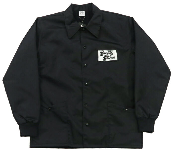 朗格利茨皮革 Langlitz Leathers 重型尼龙斜纹 风衣 LLJ-003 Type-A 旗帜贴布 教练夹克