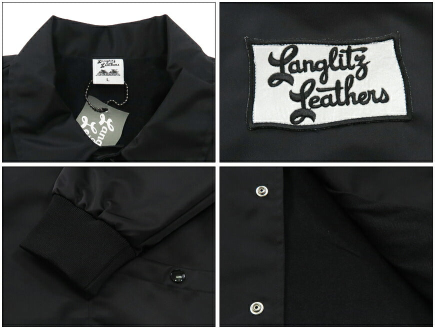 朗格利茨皮革 Langlitz Leathers 重型尼龙斜纹 风衣 LLJ-003 Type-A 旗帜贴布 教练夹克