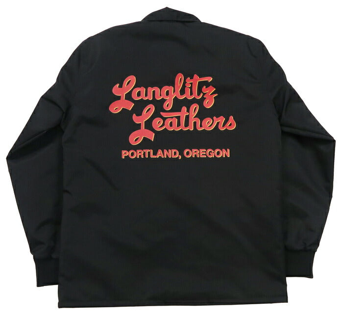 Langlitz Leathers Schwerer Nylon-Twill Windbreaker LLJ-003 Typ-A 2TONE Coachjacke